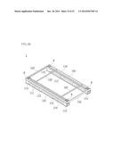 SUPPORTING STRUCTURE, LOADING AND PACKING DEVICE, SUPPORTING BASE PLATE,     AND PACKING METHOD diagram and image