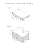 SUPPORTING STRUCTURE, LOADING AND PACKING DEVICE, SUPPORTING BASE PLATE,     AND PACKING METHOD diagram and image