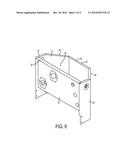 Trapezoidal, Flanged Out, Slanted Transformer Tank With Glued Shoe Box     Cover diagram and image