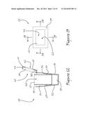 WASTEBASKET FOR FACILITATING REUSE OF PLASTIC SHOPPING BAGS diagram and image