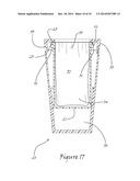 WASTEBASKET FOR FACILITATING REUSE OF PLASTIC SHOPPING BAGS diagram and image