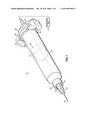 LIQUID DISPENSING SYRINGE AND METHOD FOR REDUCING PISTON BOUNCE diagram and image