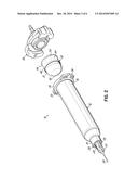 LIQUID DISPENSING SYRINGE AND METHOD FOR REDUCING PISTON BOUNCE diagram and image