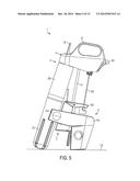 METHOD AND APPARATUS FOR BEVERAGE EXTRACTION WITH IMPROVED GAS CYLINDER     ACCESS diagram and image