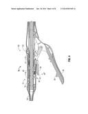 SURGICAL INSTRUMENT WITH CURVILINEAR TISSUE-CONTACTING SURFACES diagram and image