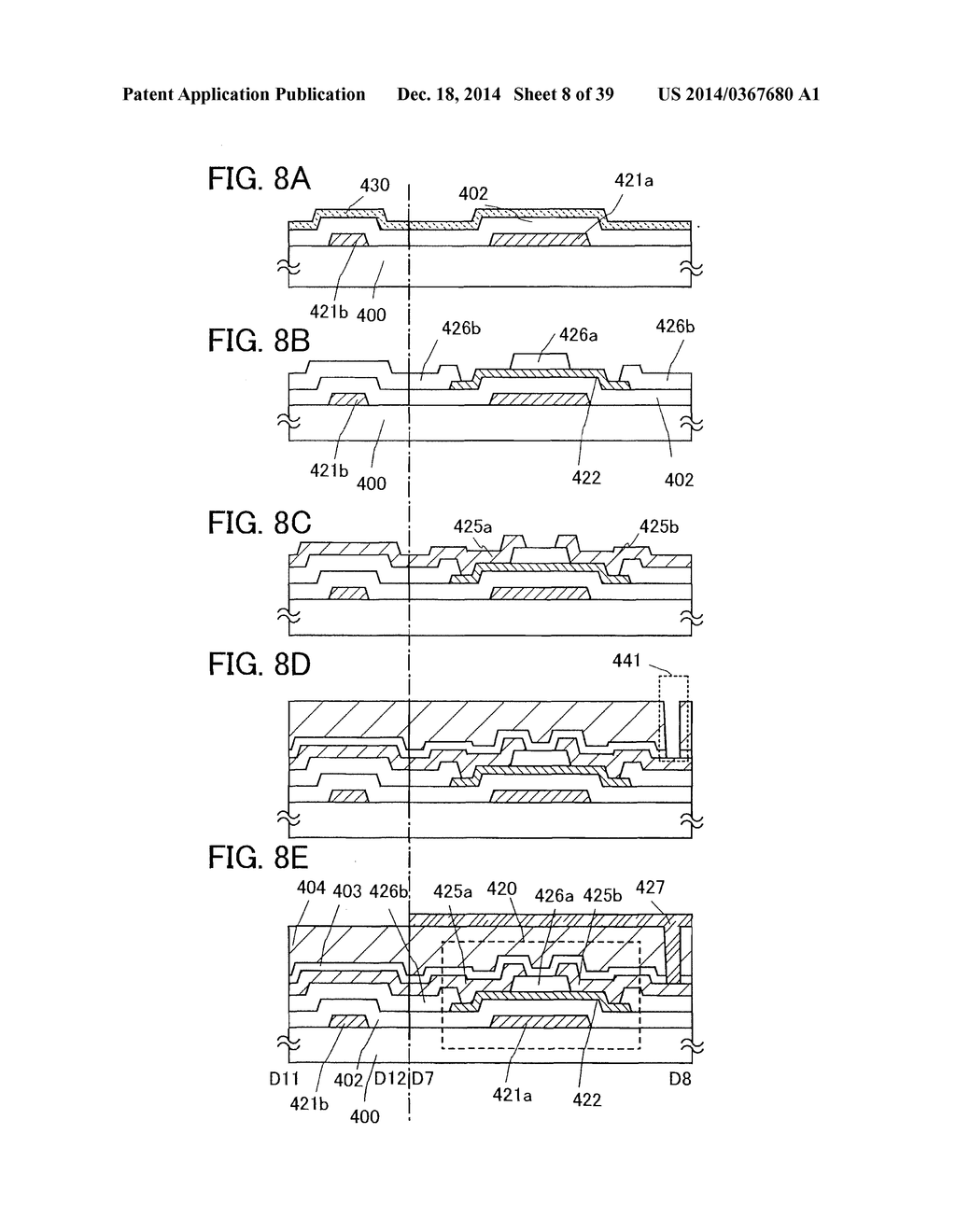 METHOD FOR MANUFACTURING OXIDE SEMICONDUCTOR DEVICE - diagram, schematic, and image 09