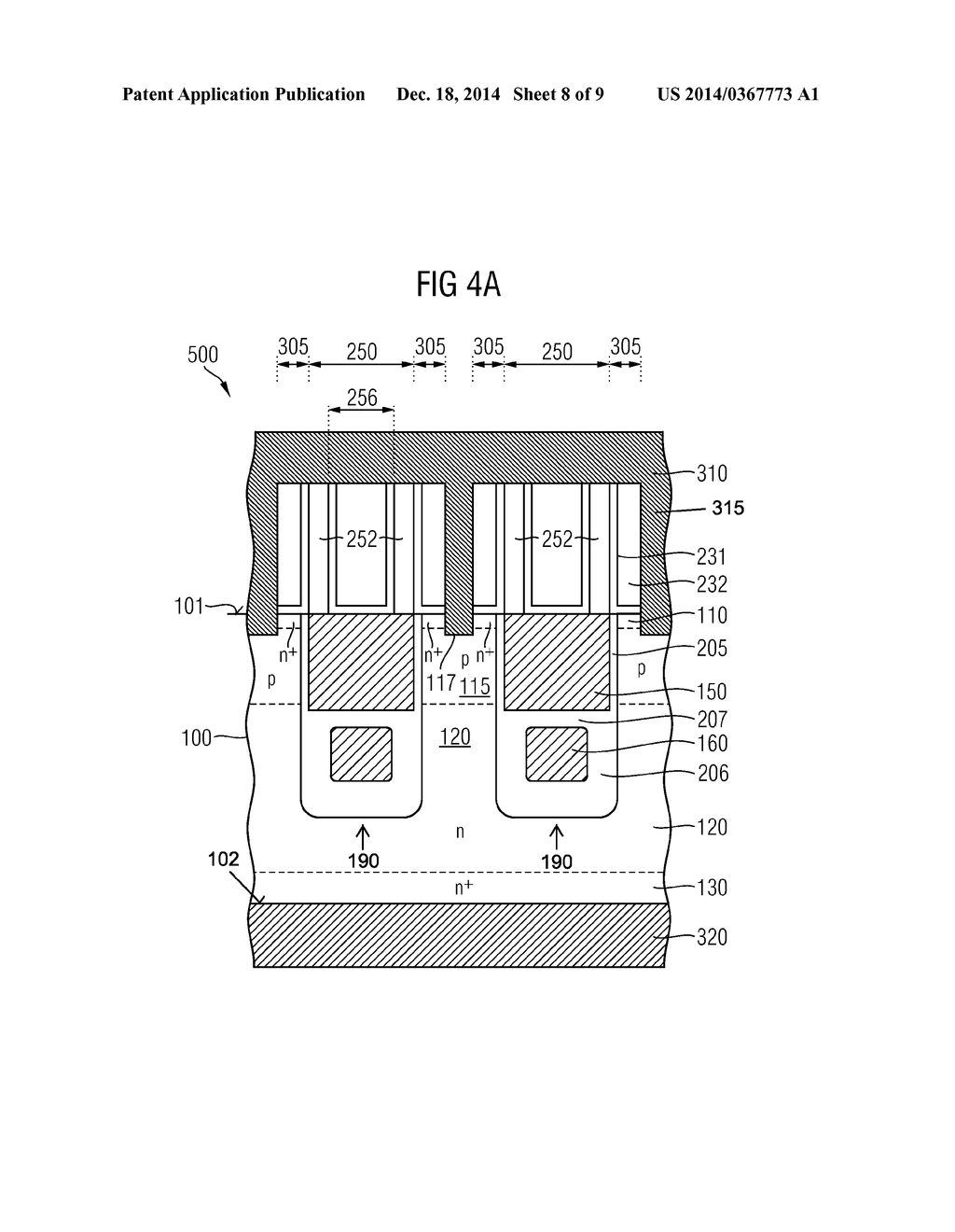 Method of Manufacturing a Semiconductor Device with Self-Aligned Contact     Plugs and Semiconductor Device - diagram, schematic, and image 09