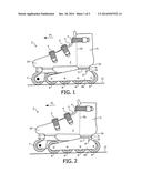 IN-LINE ROLLER SKATE diagram and image