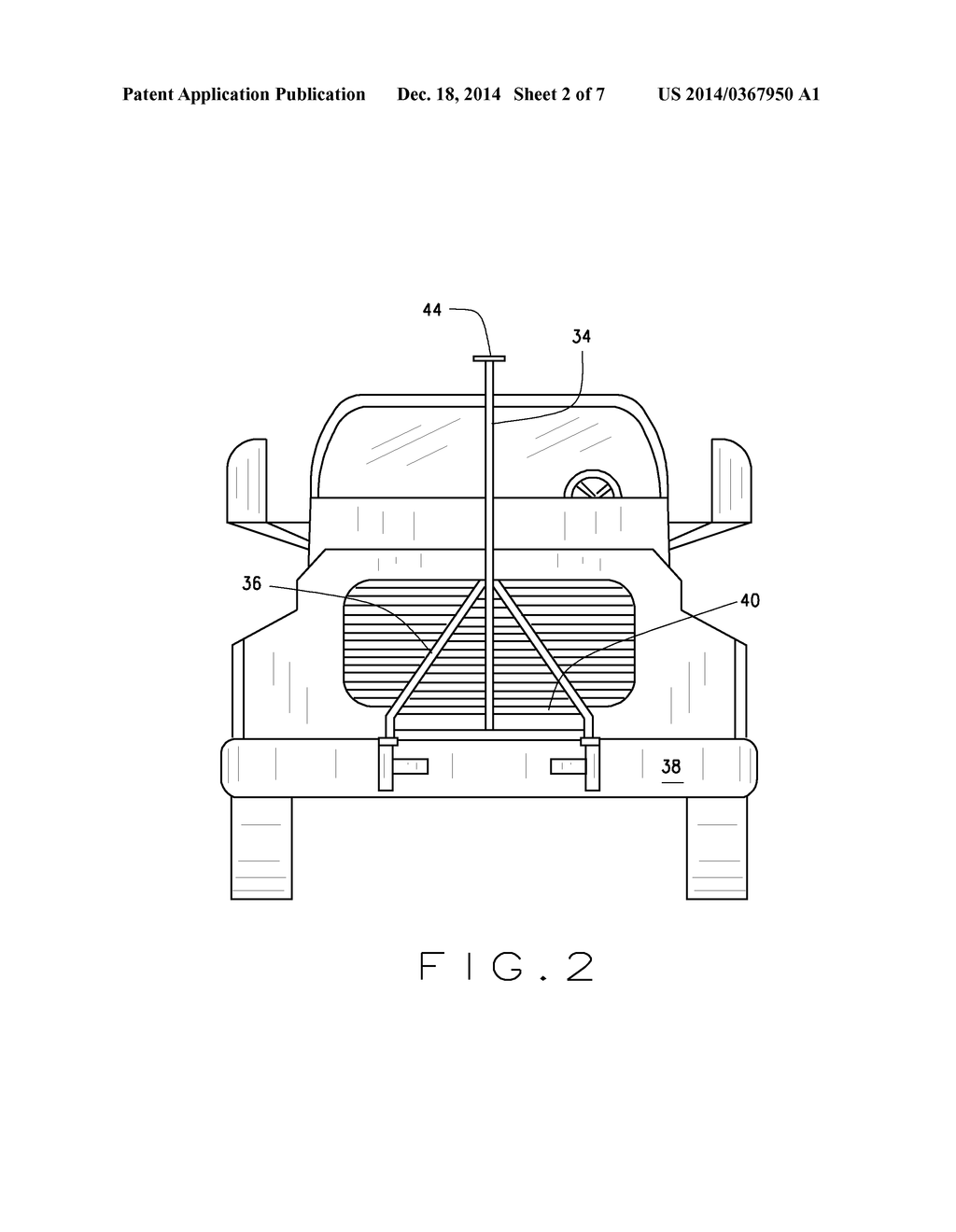 Boat Carrier Apparatus For A Tow Vehicle - diagram, schematic, and image 03