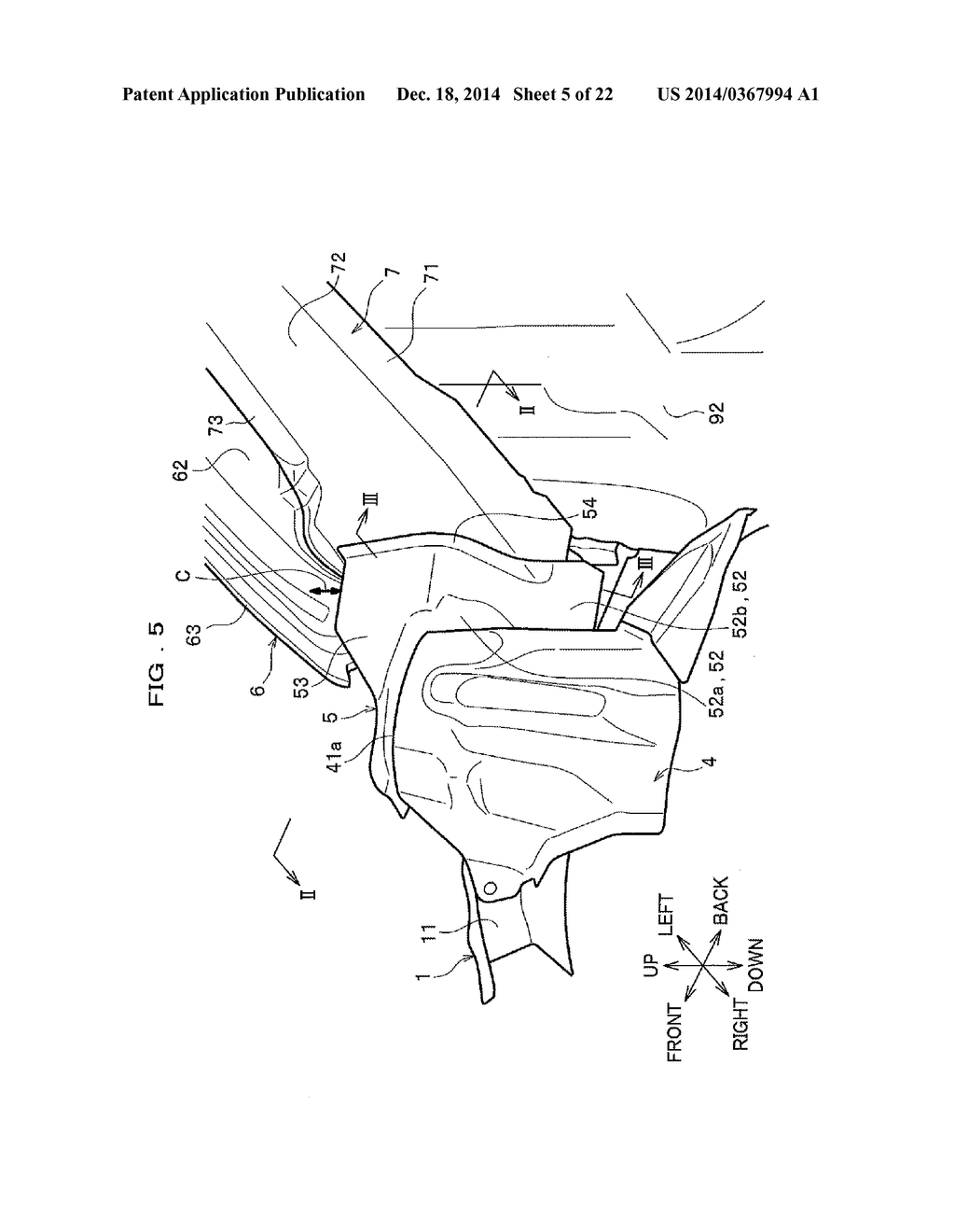 VEHICLE FRONT STRUCTURE - diagram, schematic, and image 06