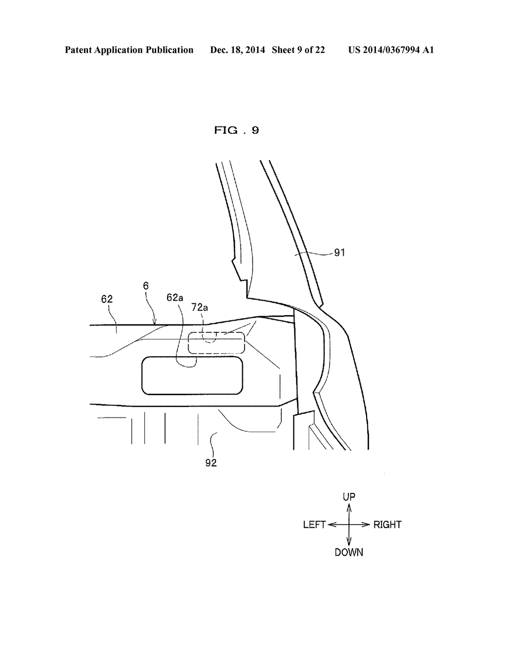 VEHICLE FRONT STRUCTURE - diagram, schematic, and image 10