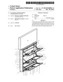 FLAT PANEL CONSOLE/CABINET ENTERTAINMENT CENTER diagram and image