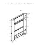 FLAT PANEL CONSOLE/CABINET ENTERTAINMENT CENTER diagram and image