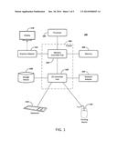 ADJUSTING A TRANSPARENT DISPLAY WITH AN IMAGE CAPTURING DEVICE diagram and image