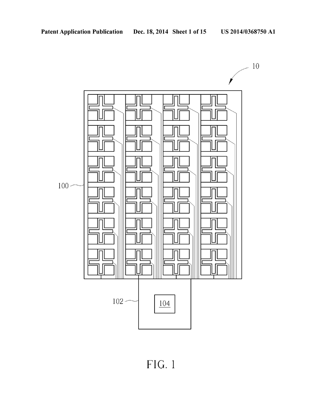 SINGLE-LAYER MUTUAL CAPACITIVE TOUCH SCREEN - diagram, schematic, and image 02