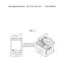 METHOD OF PRINTING WEB PAGE BY USING MOBILE TERMINAL AND MOBILE TERMINAL     FOR PERFORMING THE METHOD diagram and image