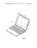 ELECTRONIC DEVICE CASE AND METHOD OF USE diagram and image