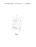 Rotary optically controlled LED night lamp diagram and image