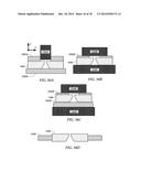 PLASMONIC TRANSDUCER HAVING TWO METAL ELEMENTS WITH A GAP DISPOSED     THEREBETWEEN diagram and image