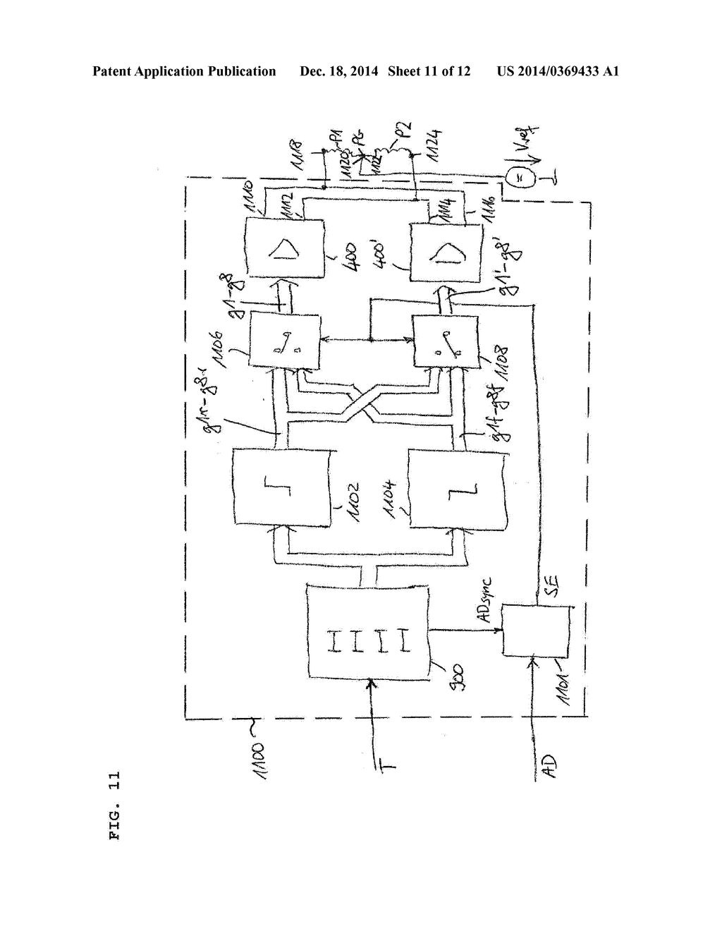 CIRCUIT ARRANGEMENT AND METHOD FOR BIDIRECTIONAL DATA TRANSMISSION - diagram, schematic, and image 12