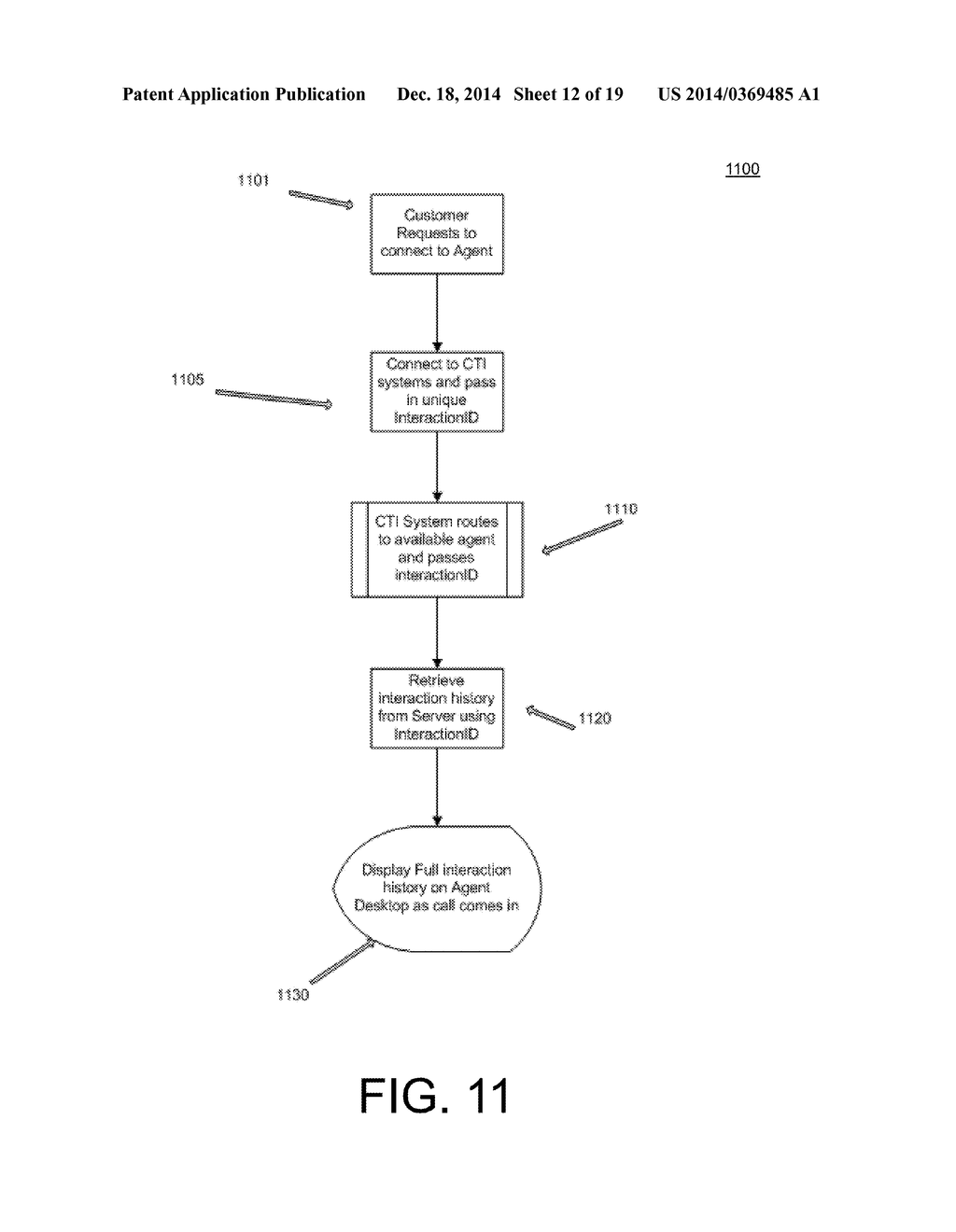 SYSTEM AND METHOD FOR IDENTIFYING A CALLER VIA A CALL CONNECTION, AND     MATCHING THE CALLER TO A USER SESSION INVOLVING THE CALLER - diagram, schematic, and image 13