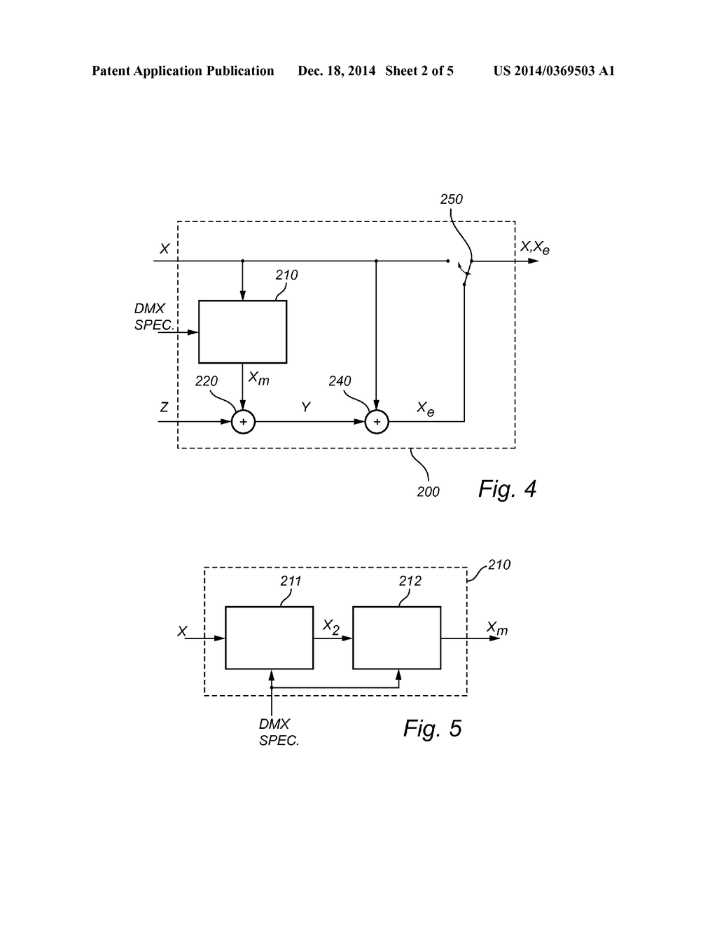 SIMULTANEOUS BROADCASTER-MIXED AND RECEIVER-MIXED SUPPLEMENTARY AUDIO     SERVICES - diagram, schematic, and image 03