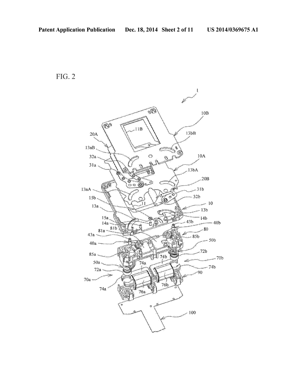 BLADE DRIVE DEVICE AND OPTICAL INSTRUMENT - diagram, schematic, and image 03