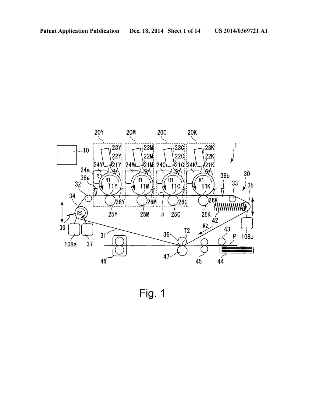 BELT DRIVING DEVICE AND IMAGE FORMING APPARATUS - diagram, schematic, and image 02