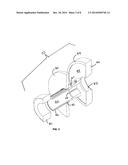 MOUNTING DEVICE FOR MOUNTING NARROW MACHINE ELEMENTS ON A SHAFT diagram and image