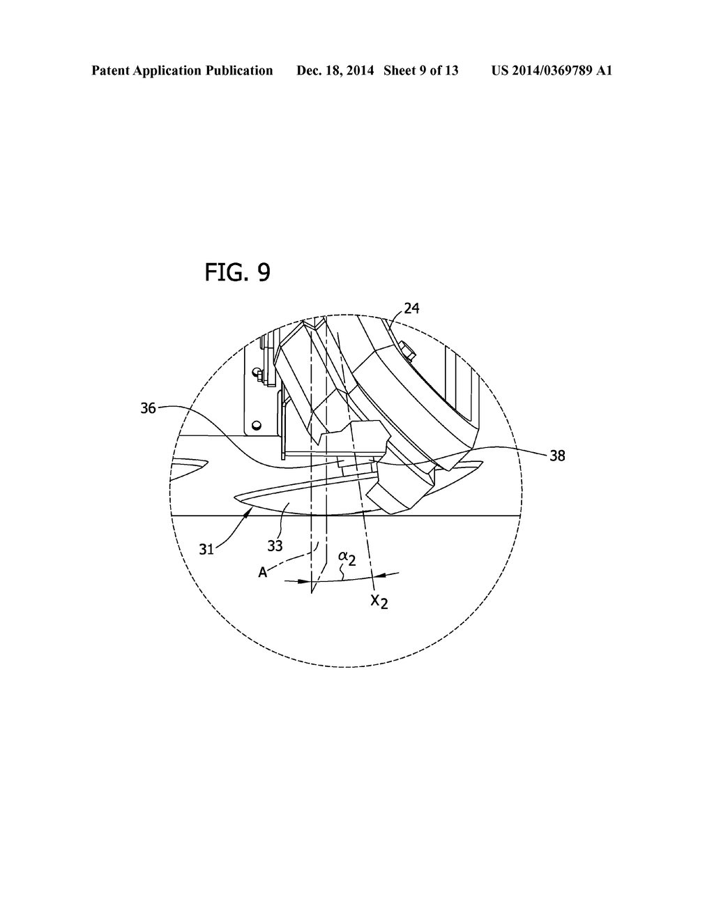 APPARATUS HAVING ROTATABLE SKIDS AND METHODS FOR GATHERING BALES - diagram, schematic, and image 10