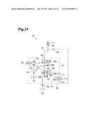 HYDRAULIC DRIVE DEVICE FOR CARGO HANDLING VEHICLE diagram and image