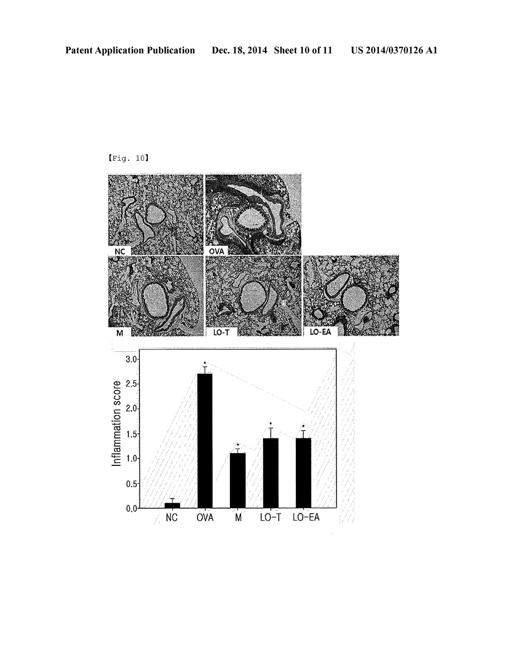 PHARMACEUTICAL COMPOSITION FOR PREVENTING OR TREATING INFLAMMATORY     DISEASES OR ASTHMA, CONTAINING LAGERSTROEMIA OVALIFOLIA EXTRACT OR     FRACTION THEREOF AS ACTIVE INGREDIENT - diagram, schematic, and image 11