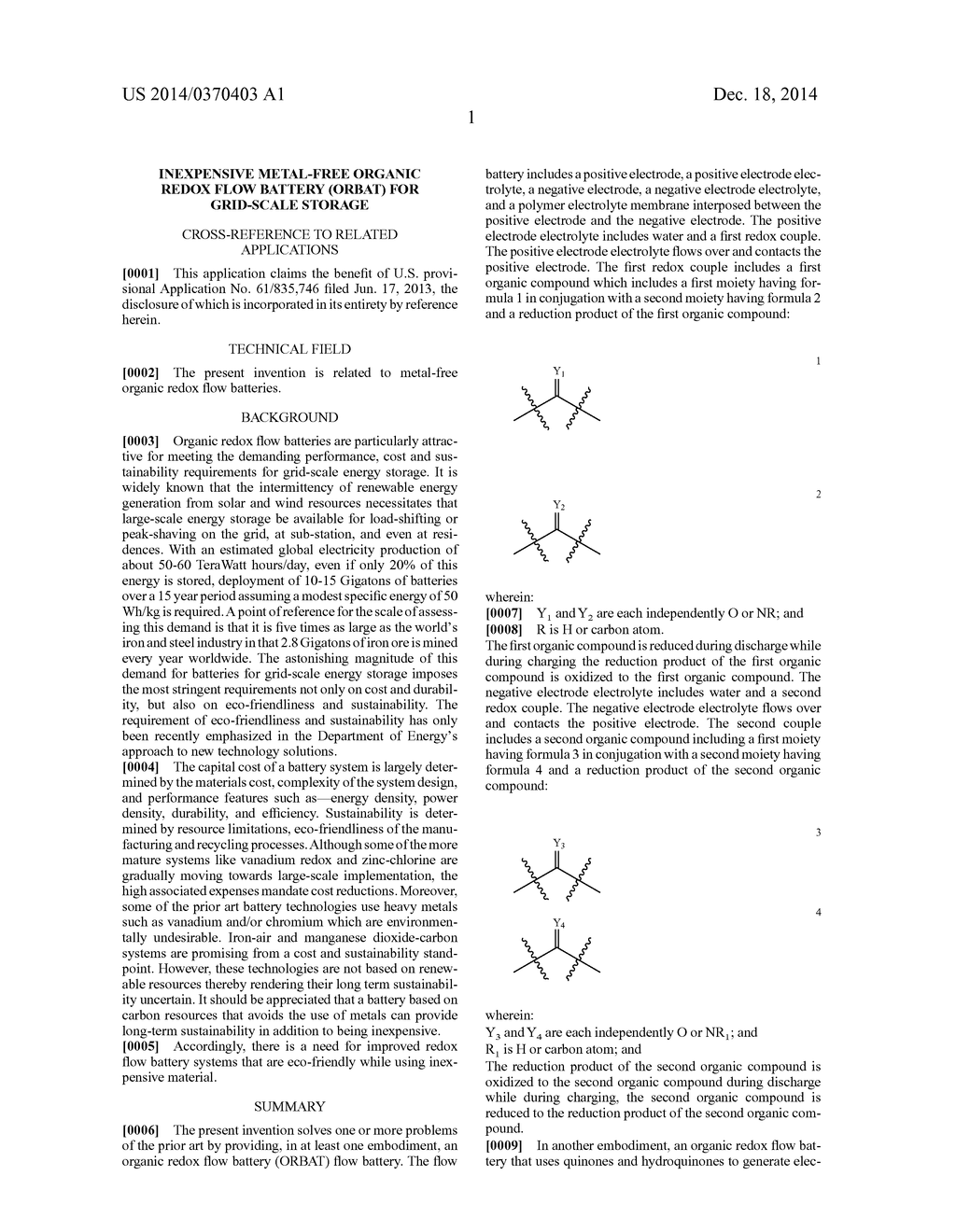 INEXPENSIVE METAL-FREE ORGANIC REDOX FLOW BATTERY (ORBAT) FOR GRID-SCALE     STORAGE - diagram, schematic, and image 38