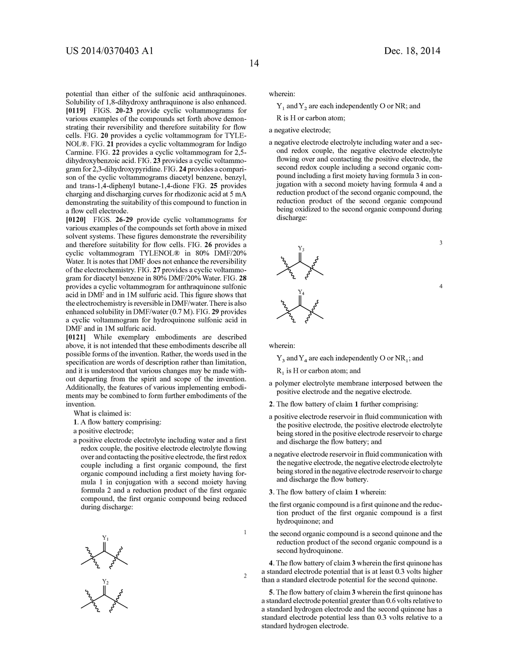 INEXPENSIVE METAL-FREE ORGANIC REDOX FLOW BATTERY (ORBAT) FOR GRID-SCALE     STORAGE - diagram, schematic, and image 51