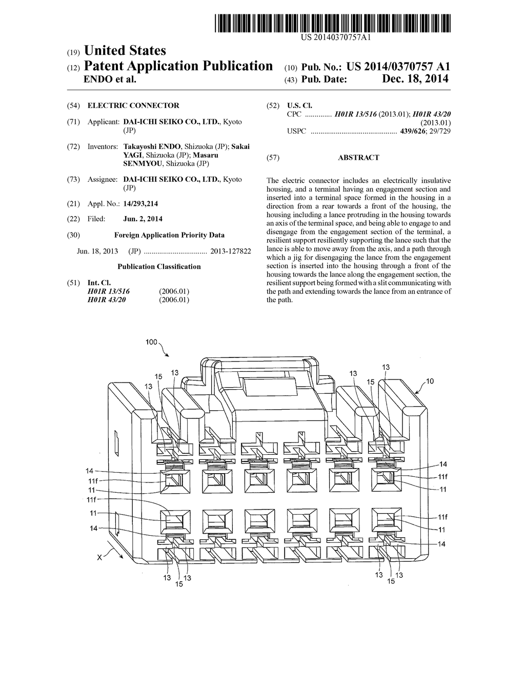 ELECTRIC CONNECTOR - diagram, schematic, and image 01