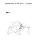 METHOD OF REMOVING BACKING ADHESIVE OF CARPET AND THE DEVICE THEREOF diagram and image