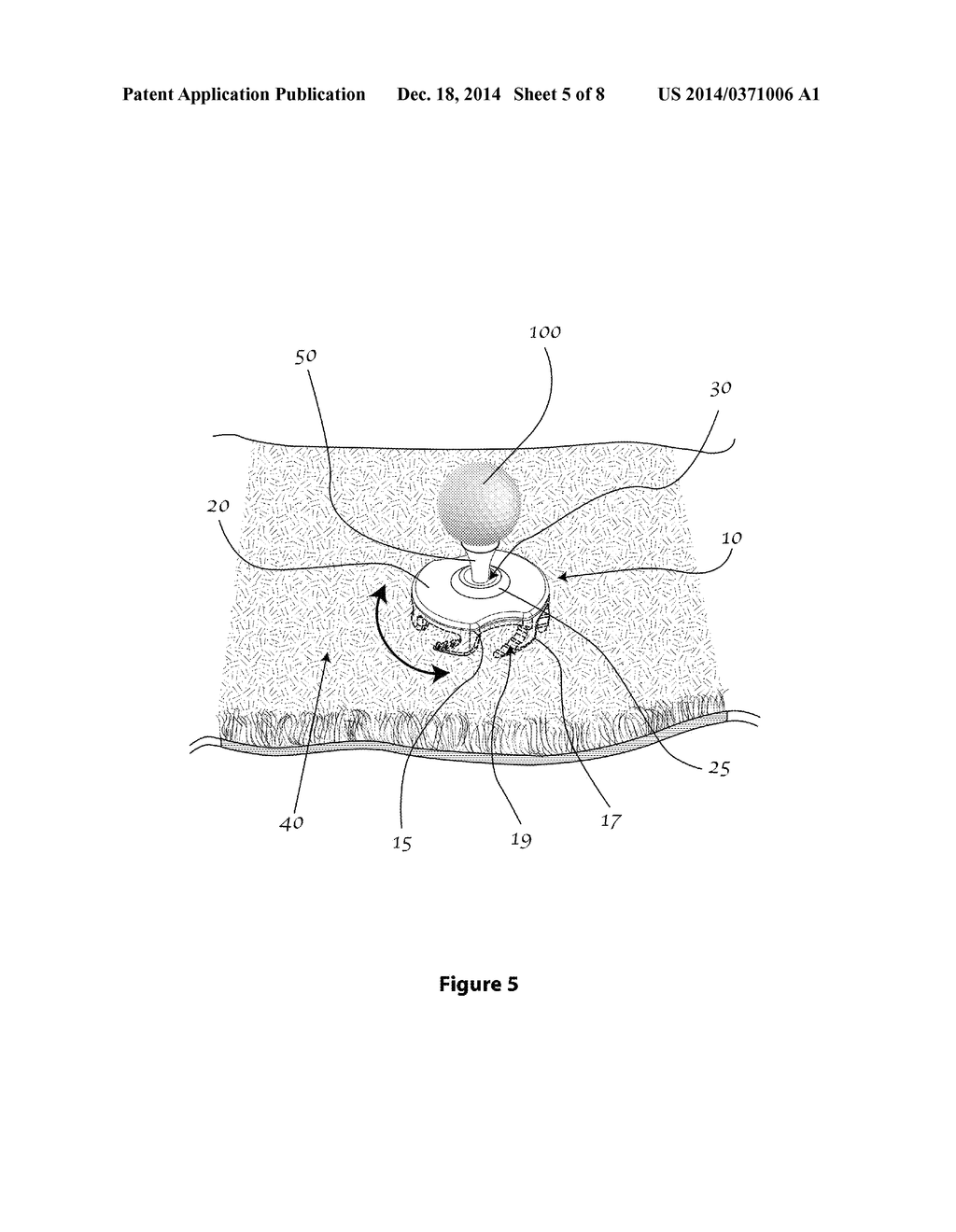 GOLF TEEING DEVICE - diagram, schematic, and image 06