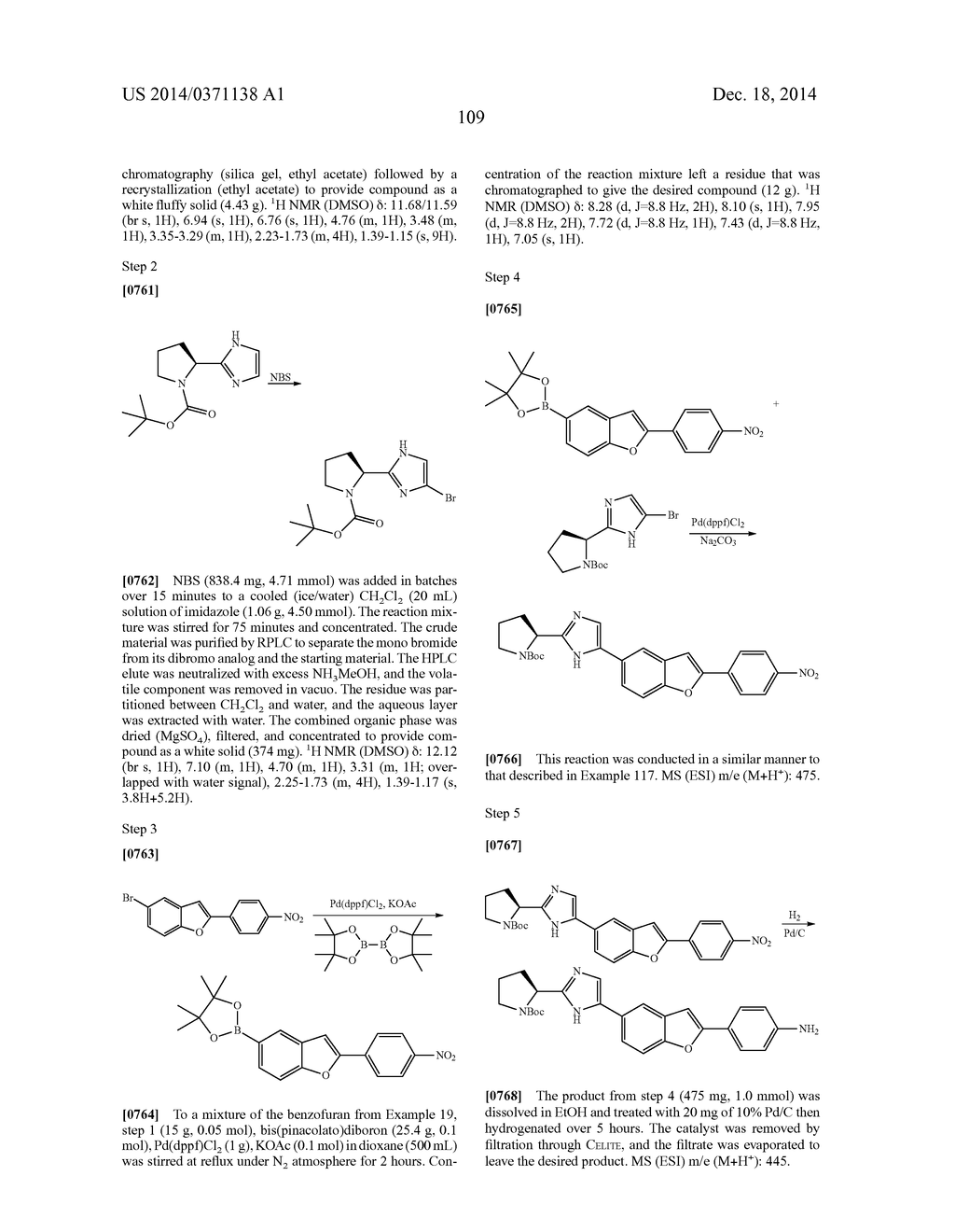 INHIBITORS OF HEPATITIS C VIRUS REPLICATION - diagram, schematic, and image 110