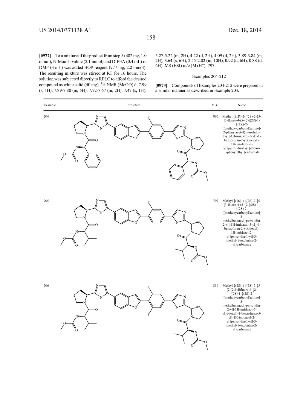 INHIBITORS OF HEPATITIS C VIRUS REPLICATION - diagram, schematic, and image 159