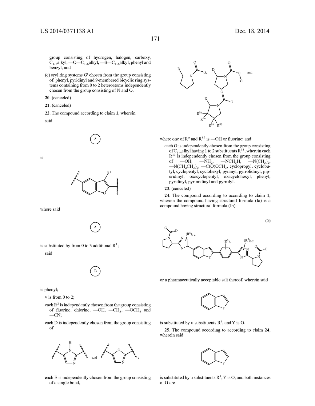 INHIBITORS OF HEPATITIS C VIRUS REPLICATION - diagram, schematic, and image 172