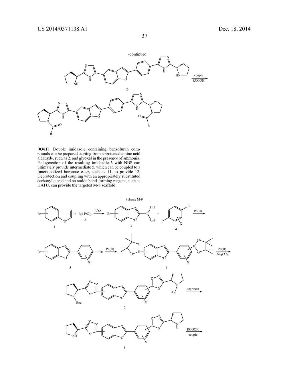 INHIBITORS OF HEPATITIS C VIRUS REPLICATION - diagram, schematic, and image 38