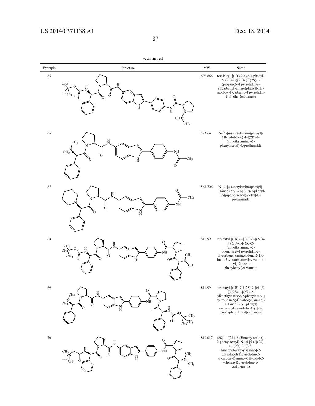 INHIBITORS OF HEPATITIS C VIRUS REPLICATION - diagram, schematic, and image 88