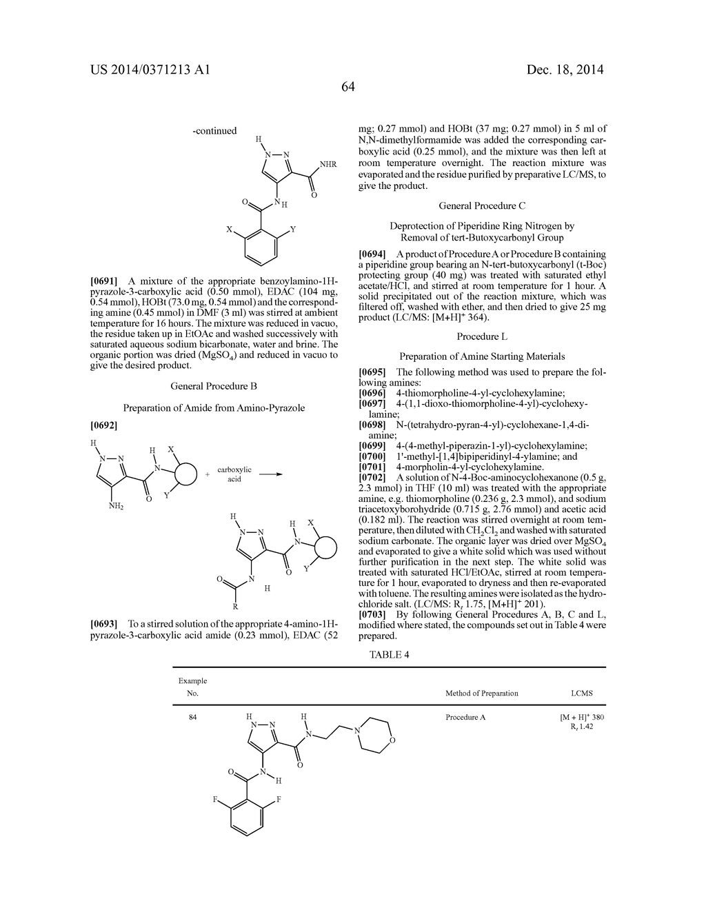 3,4-DISUBSTITUTED 1H-PYRAZOLE COMPOUNDS AND THEIR USE AS CYCLIN DEPENDENT     KINASE AND GLYCOGEN SYNTHASE KINASE-3 MODULATORS - diagram, schematic, and image 65