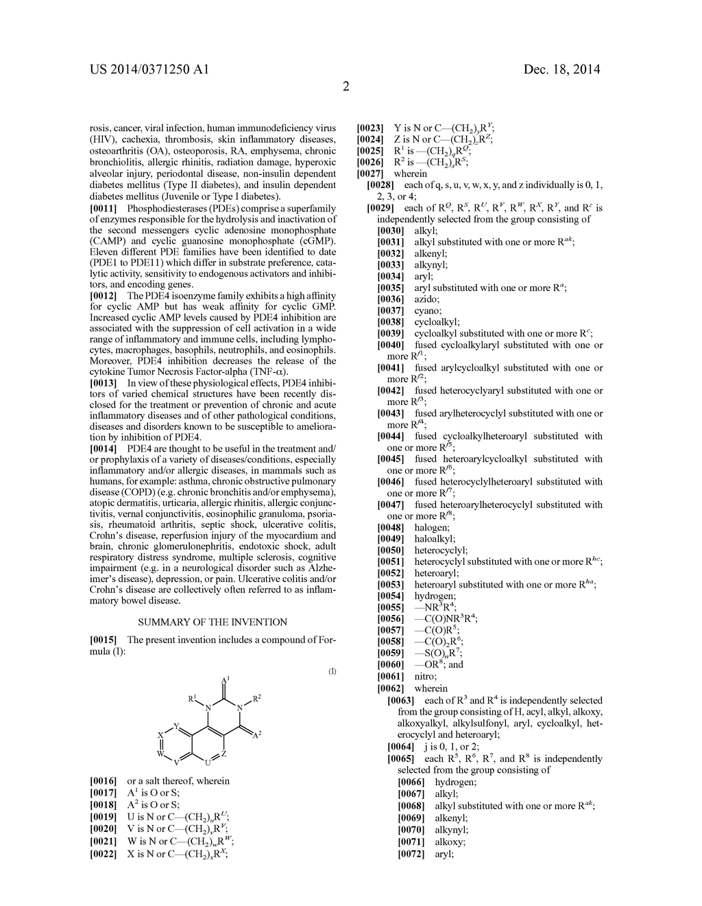 Tricyclic Compounds as Modulators of TNF-alpha Synthesis and as PDE4     Inhibitors - diagram, schematic, and image 03