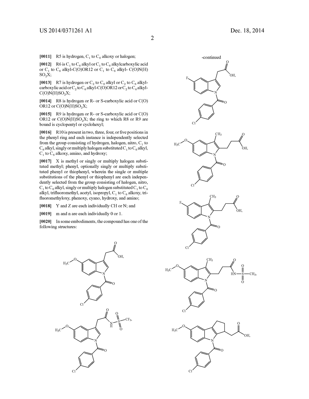 INDOMETHACIN ANALOGS FOR THE TREATMENT OF CASTRATE-RESISTANT PROSTATE     CANCER - diagram, schematic, and image 20