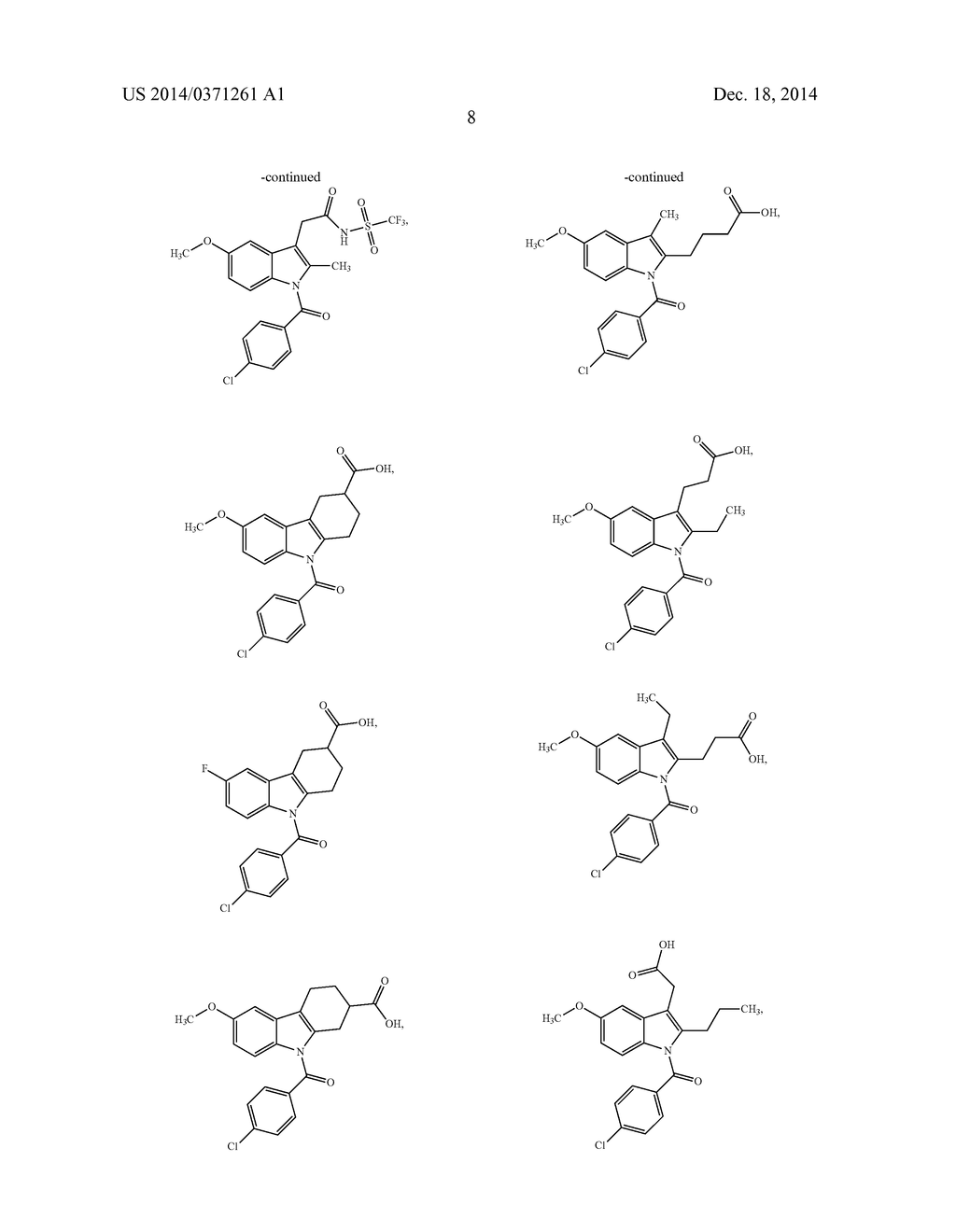 INDOMETHACIN ANALOGS FOR THE TREATMENT OF CASTRATE-RESISTANT PROSTATE     CANCER - diagram, schematic, and image 26