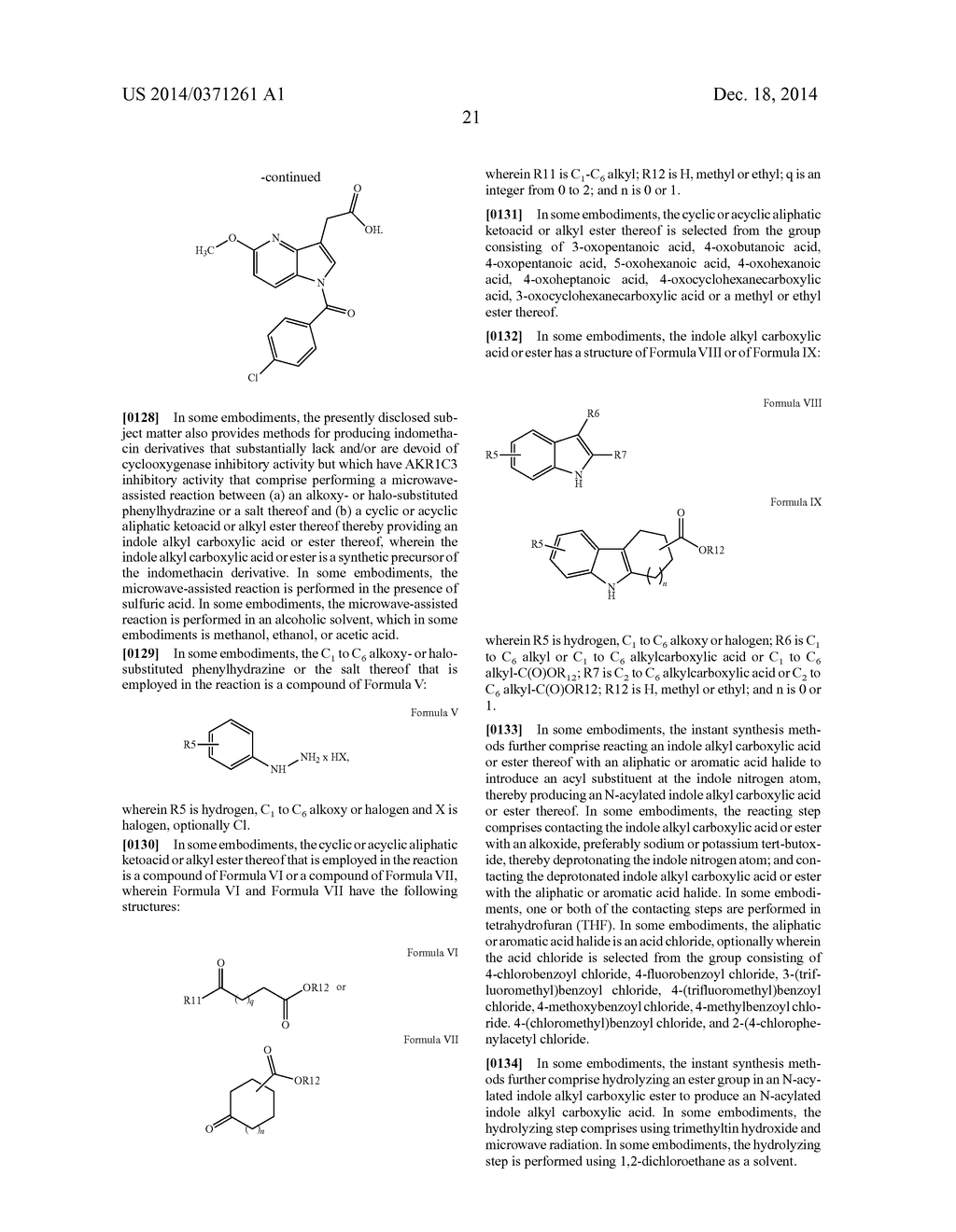 INDOMETHACIN ANALOGS FOR THE TREATMENT OF CASTRATE-RESISTANT PROSTATE     CANCER - diagram, schematic, and image 39