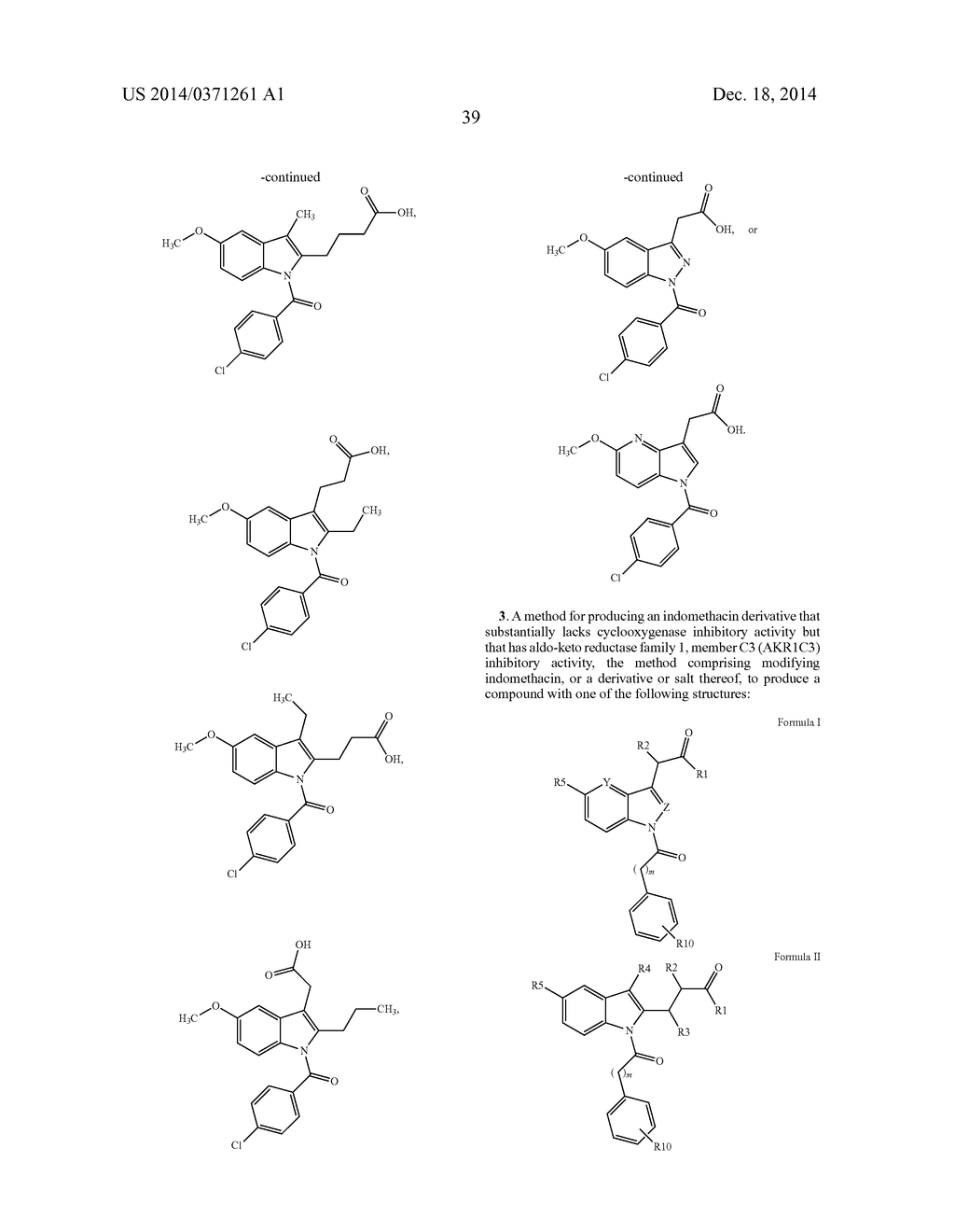 INDOMETHACIN ANALOGS FOR THE TREATMENT OF CASTRATE-RESISTANT PROSTATE     CANCER - diagram, schematic, and image 57