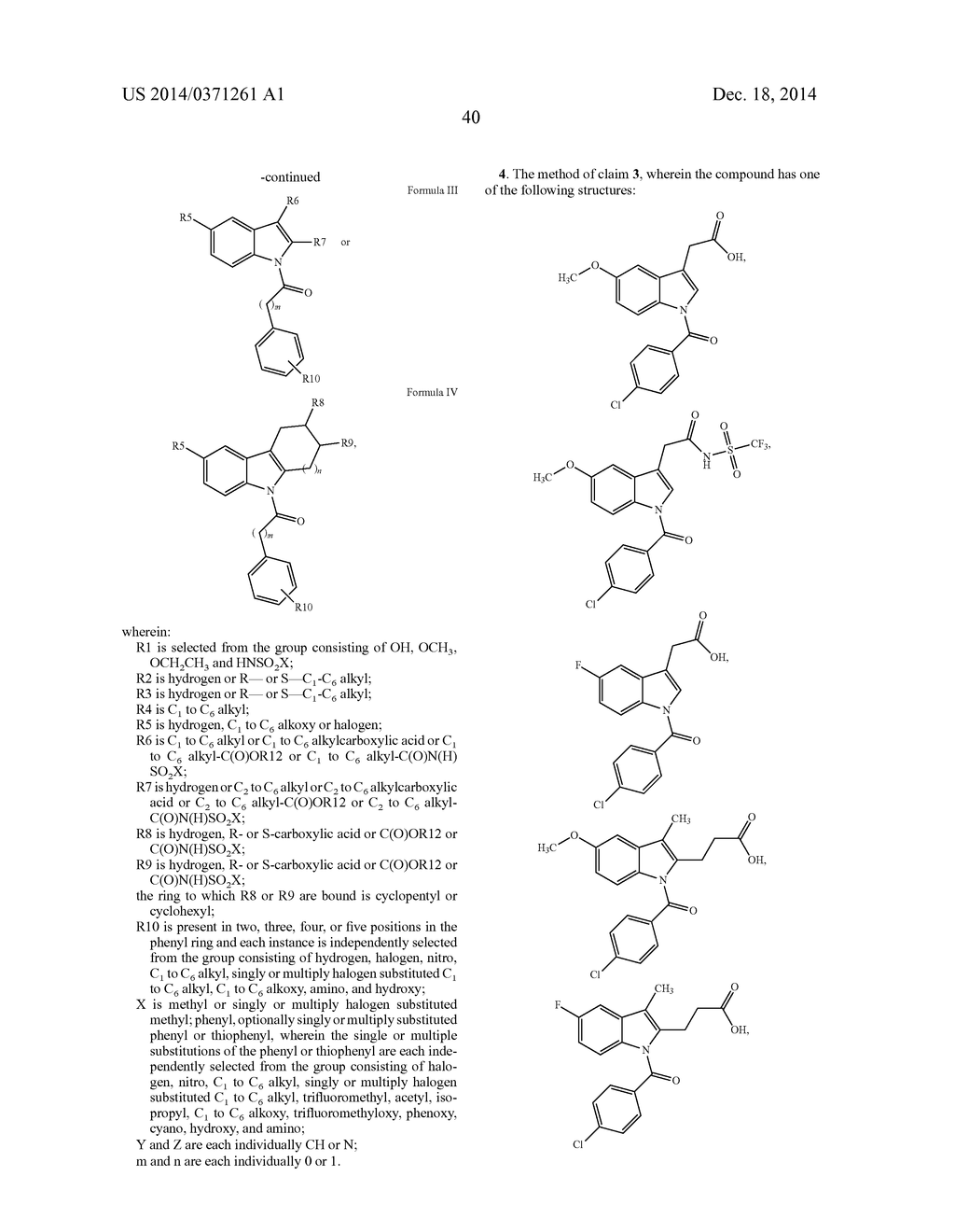 INDOMETHACIN ANALOGS FOR THE TREATMENT OF CASTRATE-RESISTANT PROSTATE     CANCER - diagram, schematic, and image 58