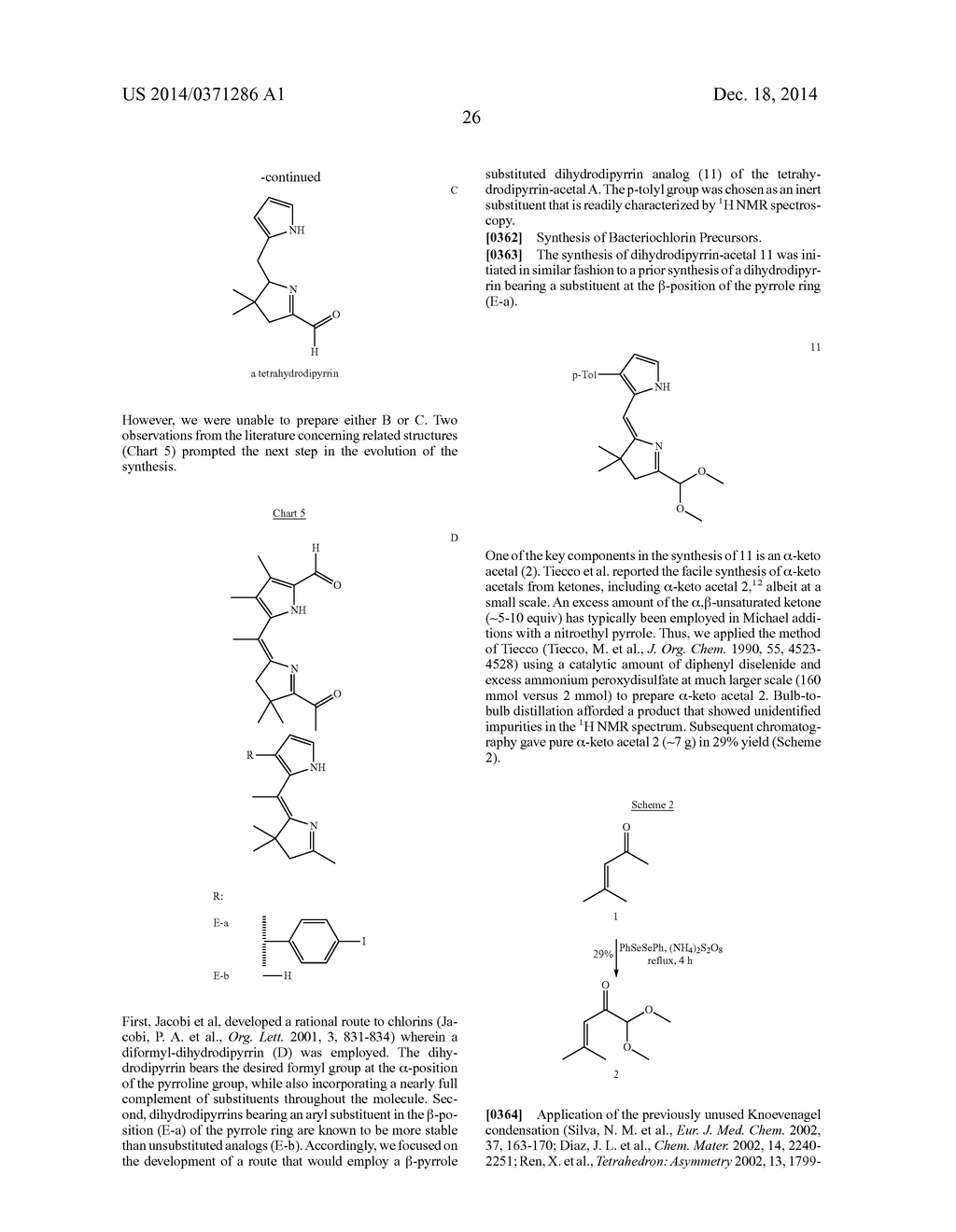 DE NOVO SYNTHESIS OF BACTERIOCHLORINS - diagram, schematic, and image 31